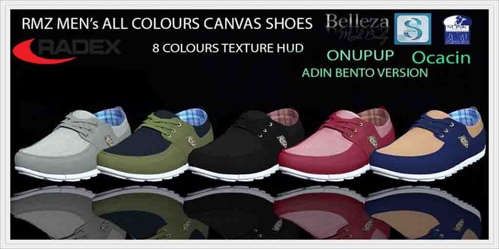 RADEX M-1 Mesh Rmz Men's All Colours Canvas Shoes