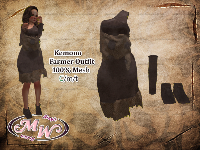 Kemono farmer outfit