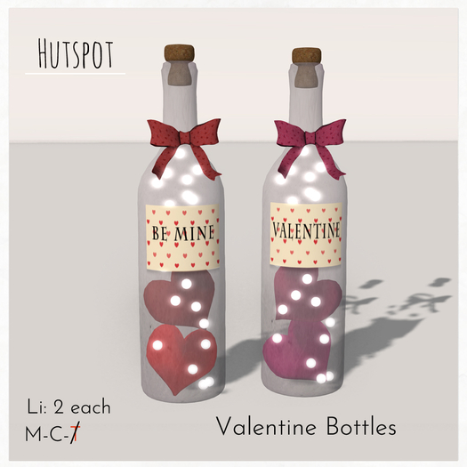 Valentine Bottles 