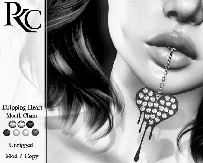 *PKC* Dripping Heart Mouth Chain DEMO