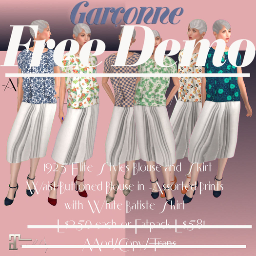 DEMO Box Fatpack Garçonne 1925 Elite Styles Combo