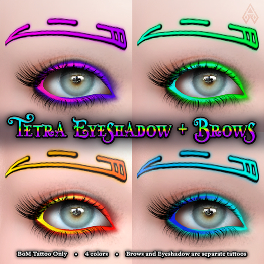 [ .A. ] Tetra Eyeshadow + Brows (BOM)