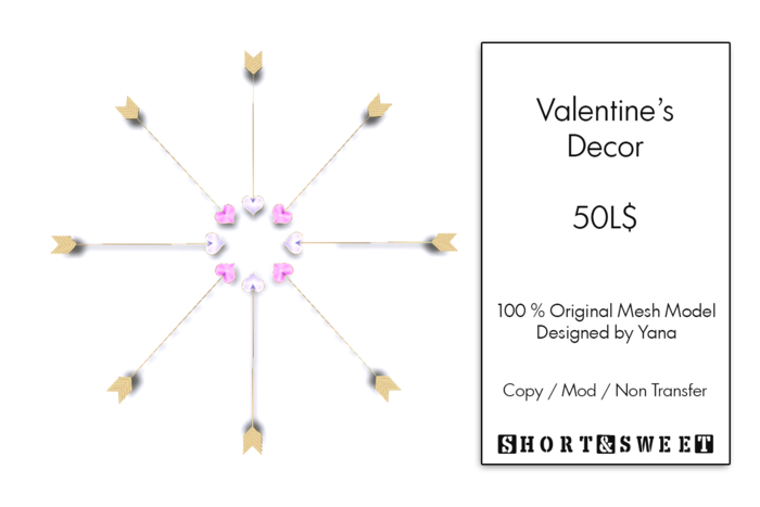Valentine`s decore