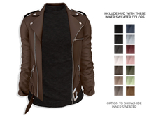 MINIMAL - The Biker Jacket Brown