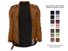 MINIMAL - The Biker Jacket Camel