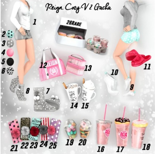 REIGN.- SLEEPOVER SURVIVIAL GOODIES #26 RARE