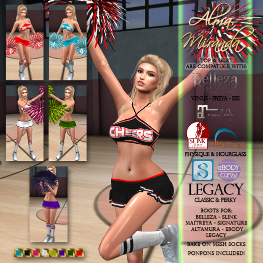 .: AlmaMiranda :. Cheerleader Uniform