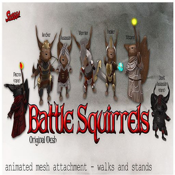 Second Life Marketplace - [SWaGGa] BattleSquirrel: Wizard v5 (wear/add)