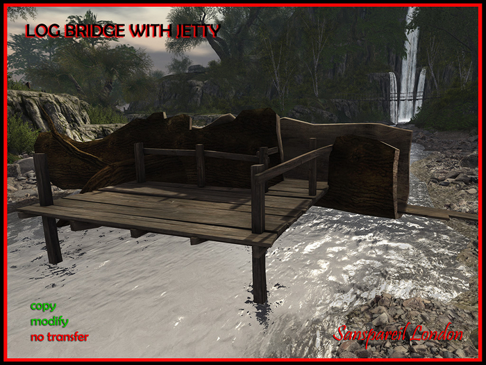 Log Bridge & Jetty Boxed