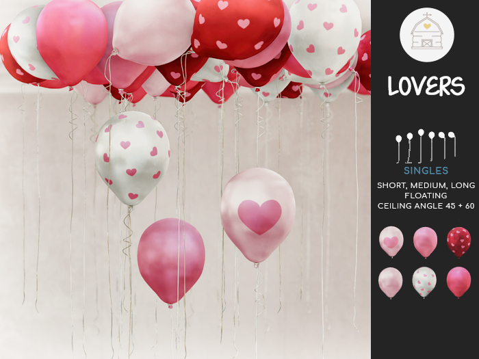 hive // single balloons . lovers