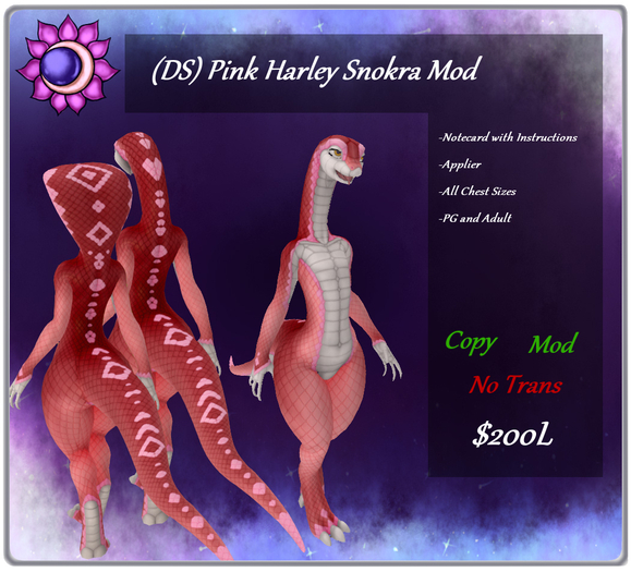 Harley Pink Listing