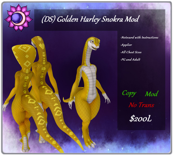 (DS) Golden Harley Snokra Mod
