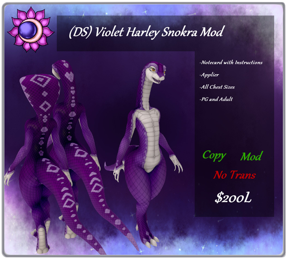 Harley Violet Listing