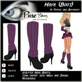 << PURE >> Pure Shoes - Maja - Boot in Purple & Anthrazit [inworld price 99L$]