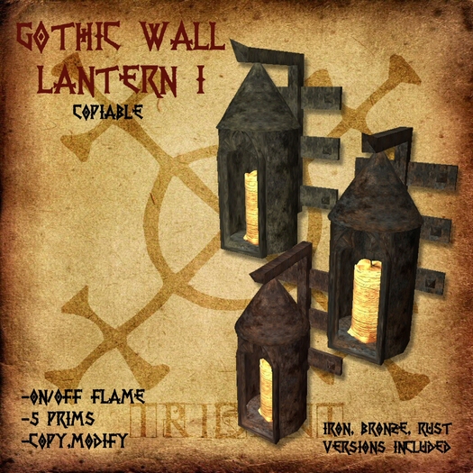 Gothic Wall Lantern I