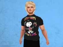 Hippy-Stay Trippy-Mesh Men's Shirt