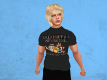 Hippy-Old Hippies-Mesh Men's Shirt