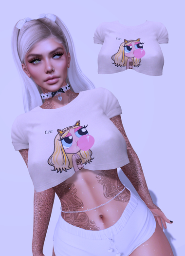 Leo Star Sign Crop Top  - PROMO - EDarling