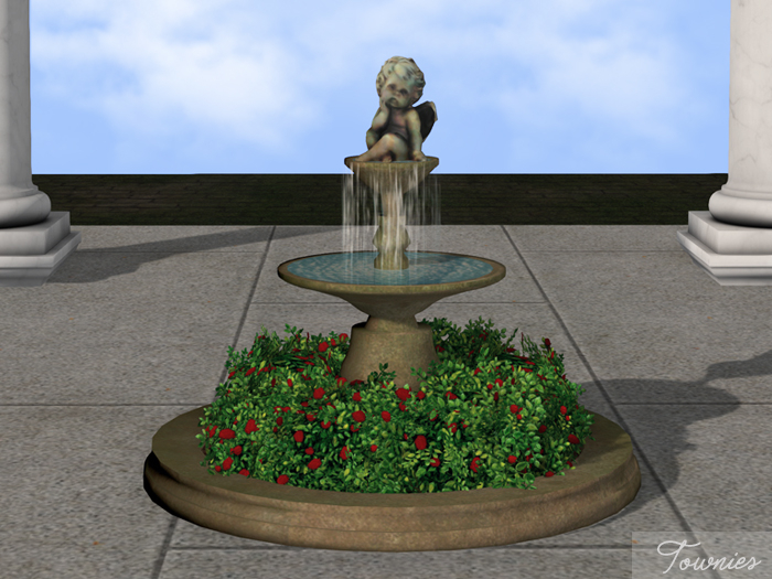 Cherub Valentine Cupid Fountain