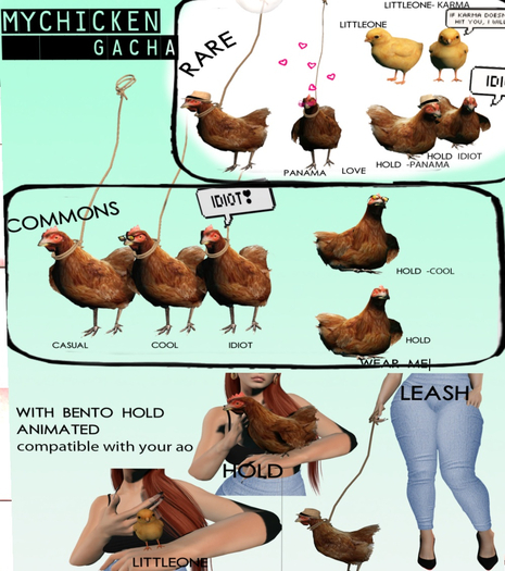 ::VOND:: MYCHICKEN GACHA - EAT
