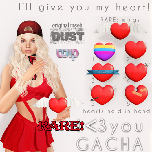 DUST: Heart - Wings RARE [add]