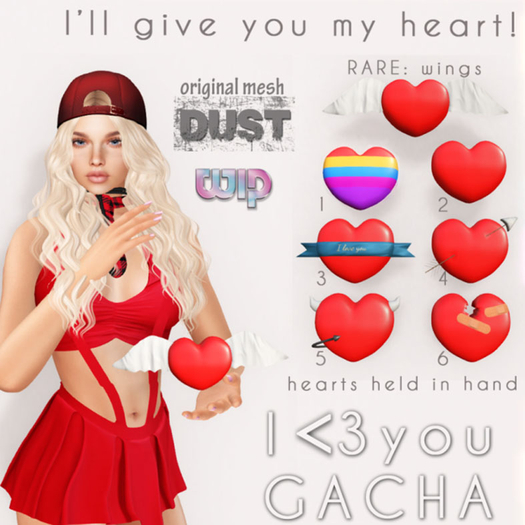 DUST: Heart - Rainbow [add]