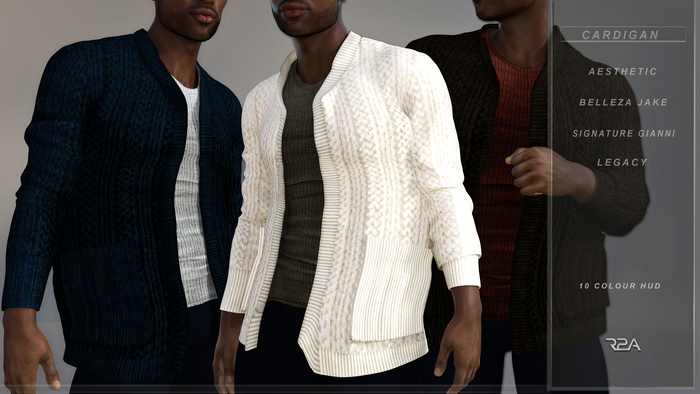 R2A- CARDIGAN W/HUD
