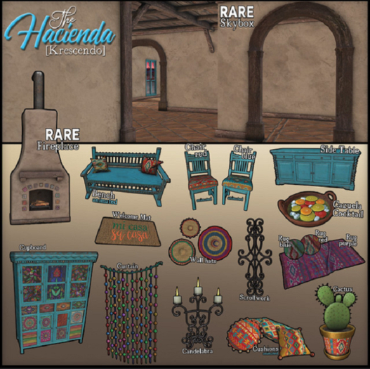 [Kres] The Hacienda Full Set inc 2 RARES