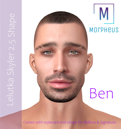 Lelutka Skyler 2.5 Shape  - Ben