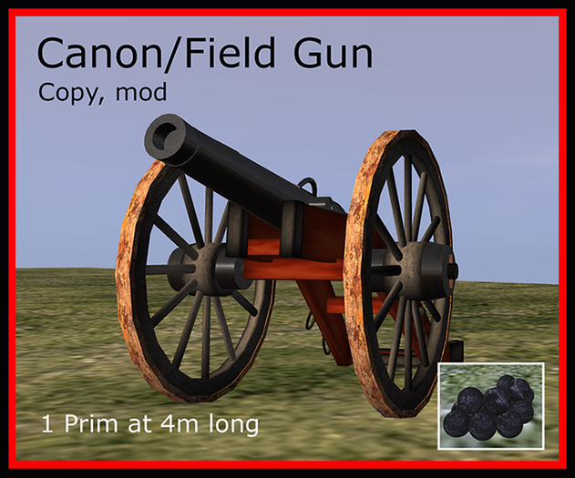 Canon/Field Gun 20 (8 tex) MESH