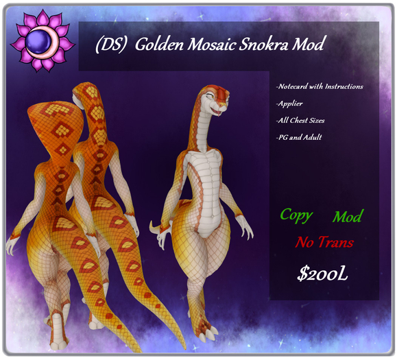 (DS) Golden Mosaic Snokra Mod