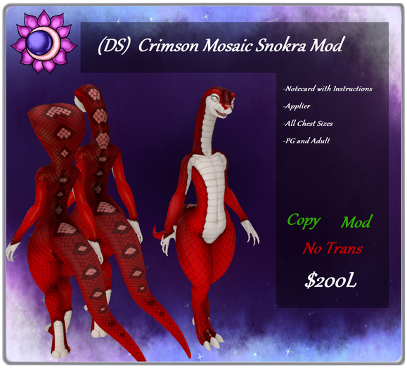 (DS) Crimson Mosaic Snokra Mod