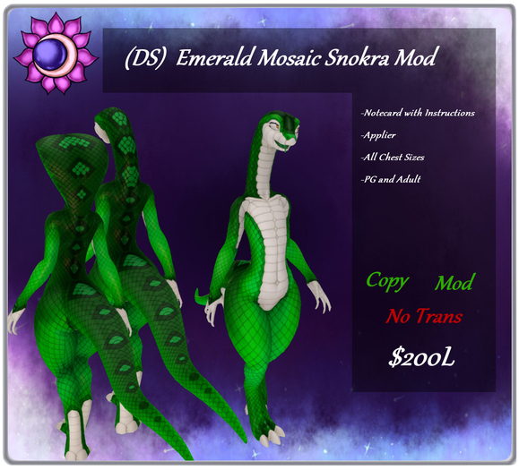 (DS) Emerald Mosaic Snokra Mod