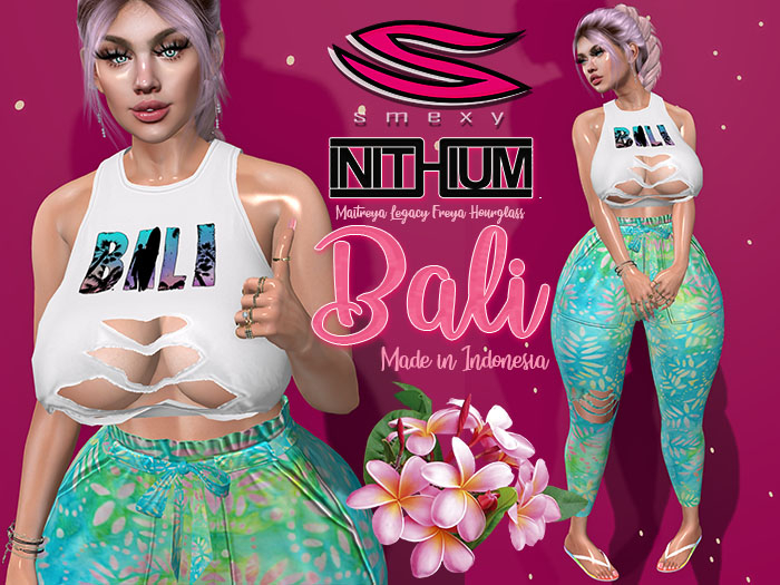 ::Smexy:: BALI TIEDYE WHITEAL