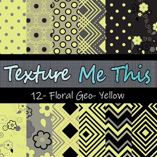 TMT-12CT-FLORAL GEO-YELLOW