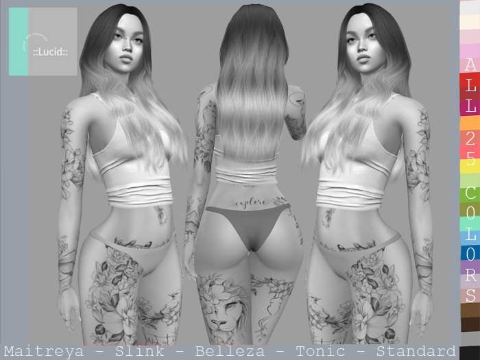 ::Lucid:: Mix & Match Bikini Bottom - Demo