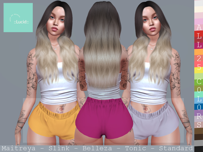 ::Lucid:: Booty Booty Shorts - Fatpack