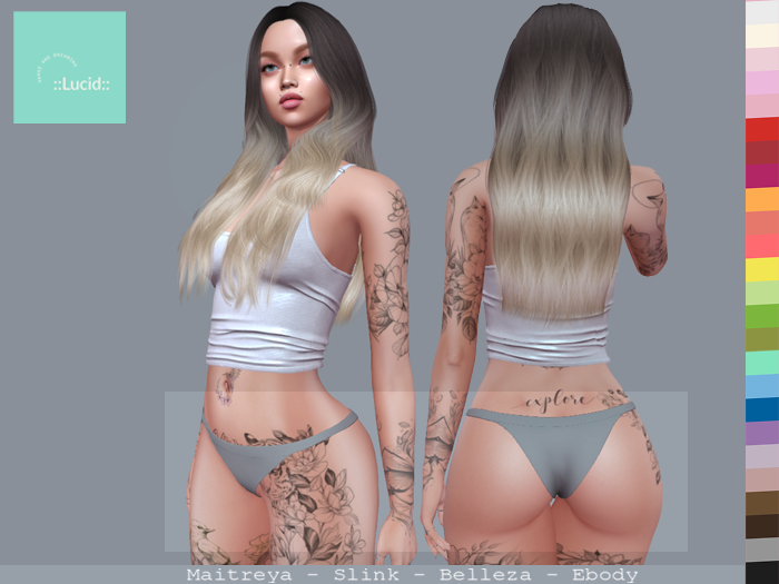 ::Lucid:: M&M Binkini Bottom - Stormy