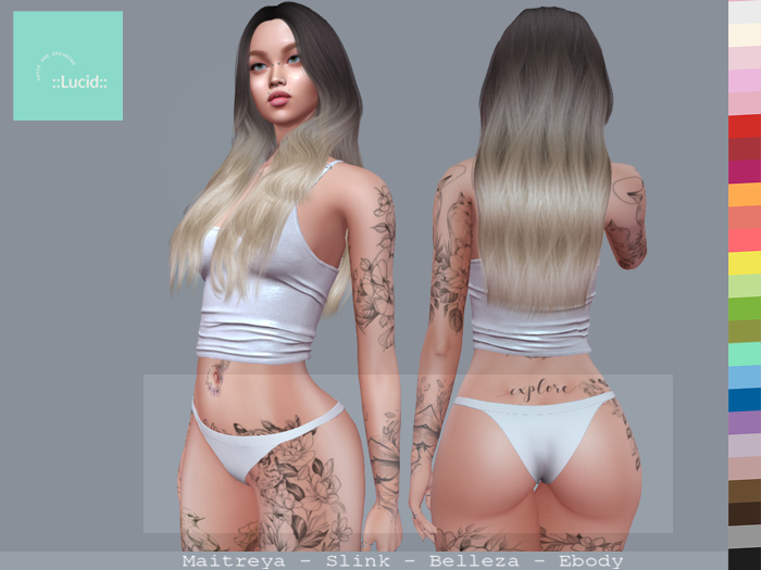 ::Lucid:: M&M Binkini Bottom - Pure