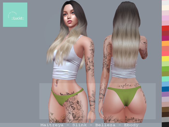 ::Lucid:: M&M Binkini Bottom - Go Army