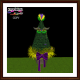 Mardi Gras - Tree Topiary