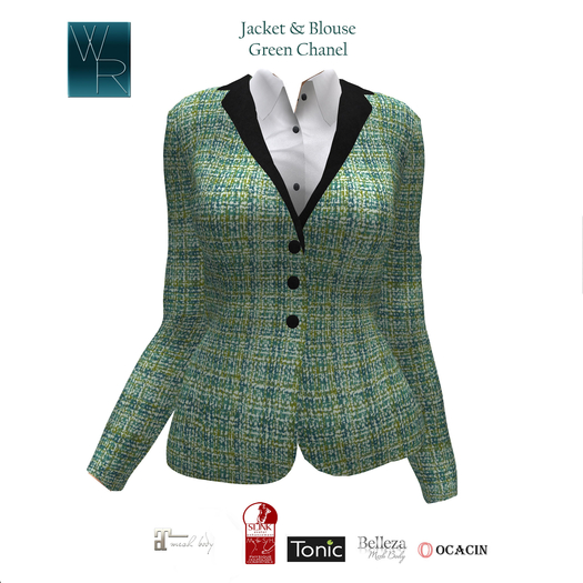 WRC Equestrian Jacket Green Chanel 