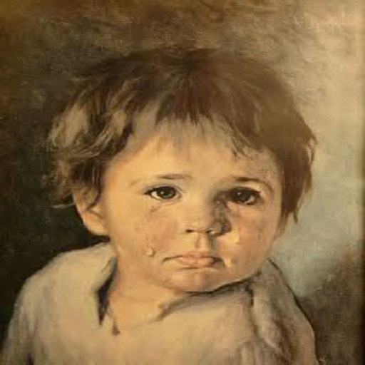 The Crying Boy ORIGIONAL