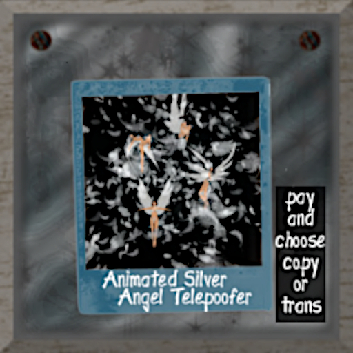 Animated Silver Angel Telepoofer