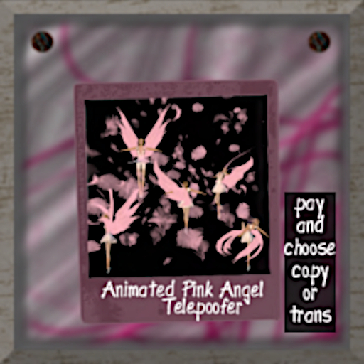 Animated Pink Angel Telepoofer