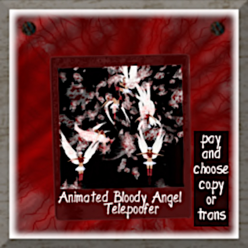 Animated Bloody Angel Telepoofer