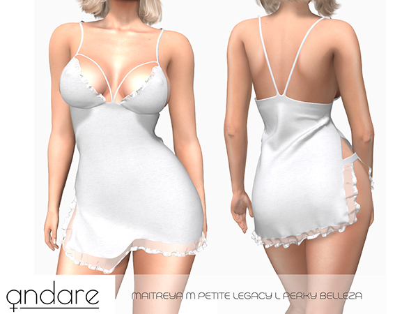 Andare - Melis Dress White