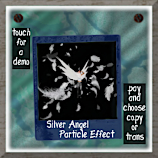 Silver Angel Particle Effect