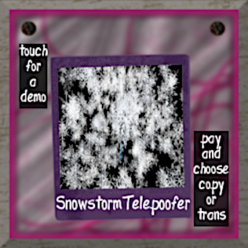 Snowstorm Telepoofer