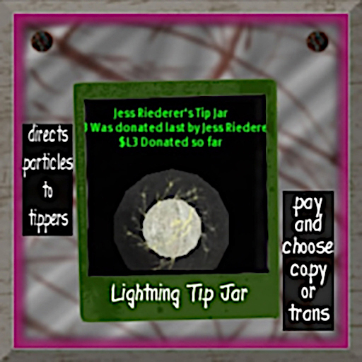 Lightning Tip Jar